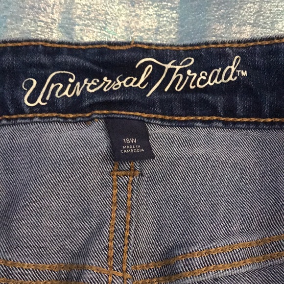 Universal Thread Skinny Jeans 18W Plus Size Denim - Picture 3 of 5